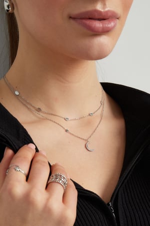 collana con 5 pietre h5 Immagine3